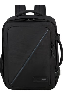 American Tourister Casual Backpack Ms plecak Plecak turystyczny Czarny Przetworzony politereftalan etylenu (rPET)