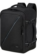 American Tourister Casual Backpack Ms plecak Plecak turystyczny Czarny Przetworzony politereftalan etylenu (rPET)