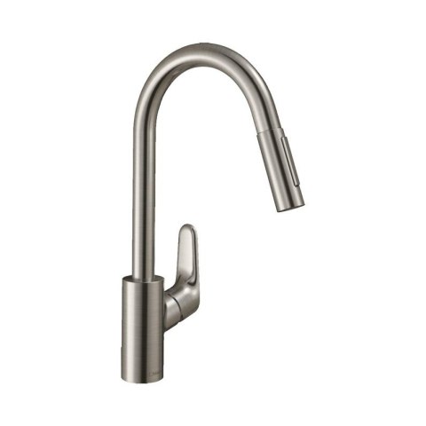 Bateria kuchenna Hansgrohe Focus M41 z wyciąganą wylewką