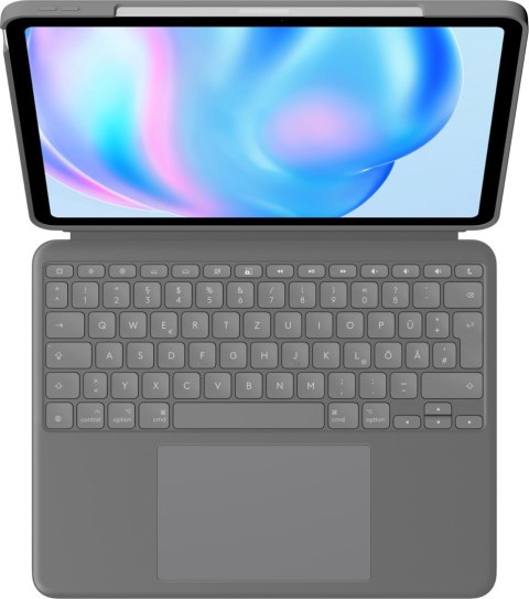 Logitech Combo Touch do iPada Air 13" M2 - Klawiatura - QWERTZ