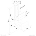Uchwyt podwieszany na komputer NEWSTAR CPU-D200SILVER Neomounts