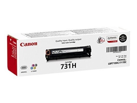 Canon 731H kaseta z tonerem 1 szt. Oryginalny Czarny