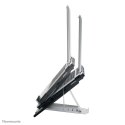 Neomounts NSLS100 stojak na laptop Półka wysięgnikowa na notebooka Srebrny 55,9 cm (22")