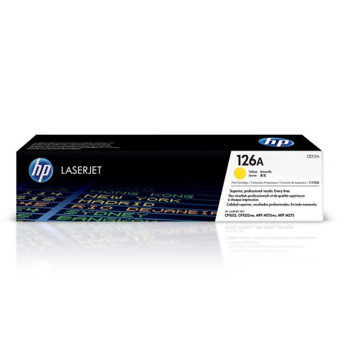 TONER CARTRIDGE 126A YELLOW/.