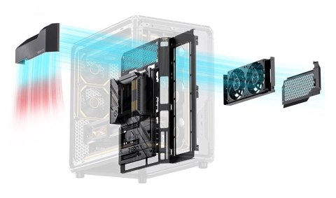Jonsbo X400 Gray Tower Czarny