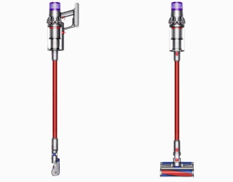 Dyson V11 Fluffy Nickel/Red - odkurzacz