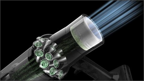 Dyson V11 Fluffy Nickel/Red - odkurzacz