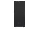 LANBERG SZAFA STOJĄCA RACK 19" 42U 600X1000 DRZWI SZKLANE LCD CZARNA FF01-6042-12BL (FLAT PACK)