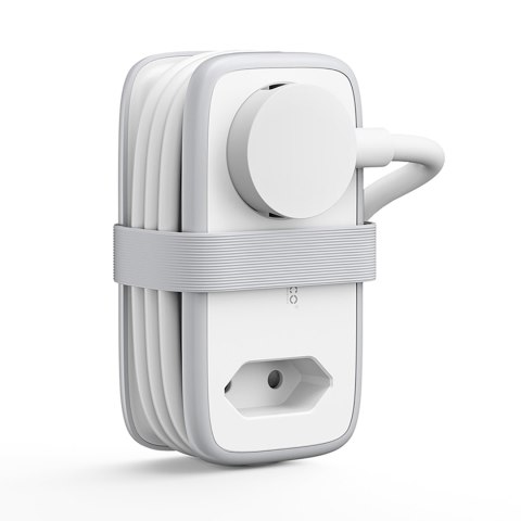 Listwa zasilająca 5w1 AC USB-A USB-C 15.5W - biała