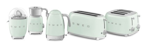 Toster SMEG model TSF02PGEU kolor pastelgreen