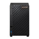 Asustor AS1102TL serwer danych NAS Mini Tower Realtek RTD1619B 1 GB DDR4 0 TB ADM Czarny
