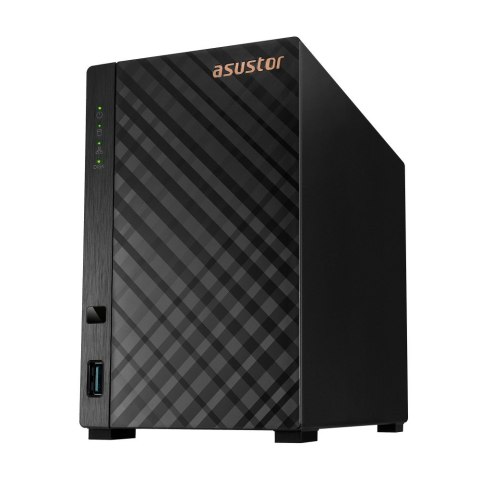 Asustor AS1102TL serwer danych NAS Mini Tower Realtek RTD1619B 1 GB DDR4 0 TB ADM Czarny