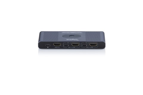 Digitus DS-12855 przełącznik KVM Szary