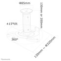 Neomounts BEAMER-C80 uchwyt do montażu projektora Sufit Srebrny