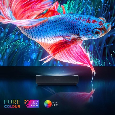 Projektor Hisense PL1SE Beamer Ultra-Short-Throw-Projektor 2100 ANSI Lumen DLP 2160p (3840x2160) Schwarz