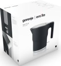Czajnik Elektryczny Gorenje K15ORAB, 2400 W, 1.5 L, Stal Nierdzewna, Czarny, Obracana Podstawa 360°