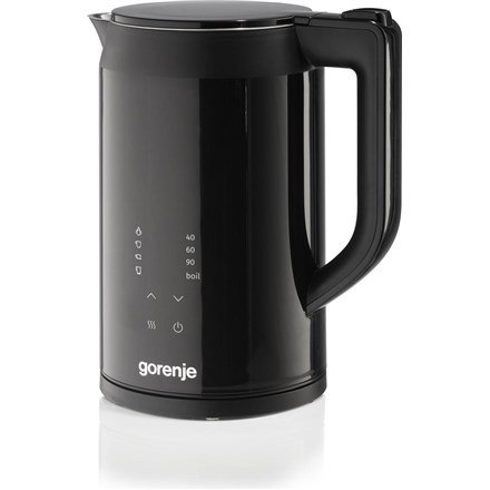 Czajnik elektryczny Gorenje K17DWDII 2200W 1.7L stal nierdzewna podstawa obrotowa 360° czarny