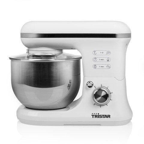 Maszyna kuchenna Tristar MX-4817 1200 W Liczba biegów 6 Pojemność miski 5 L Biały