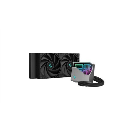 DeepCool LT520 Procesor Chłodnica cieczy all-in-one 12 cm Czarny 1 szt.