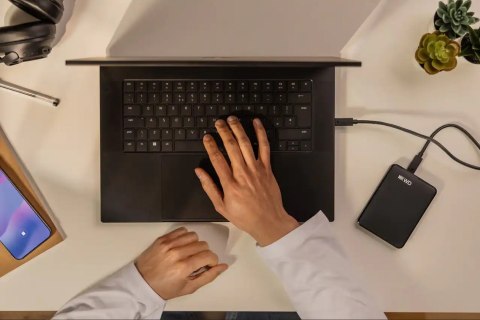 Dysk zewnętrzny HDD WD Elements Portable 2TB 2.5 USB-C Black
