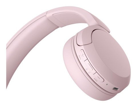 Słuchawki bezprzewodowe Sony WH-CH520 różowe