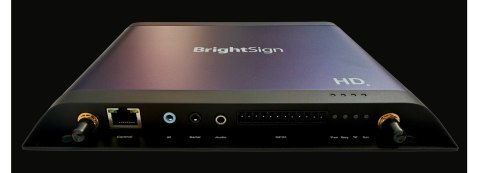 BrightSign HD1026 odtwarzacz multimedalny Czarny 4K Ultra HD 3840 x 2160 px Wi-Fi