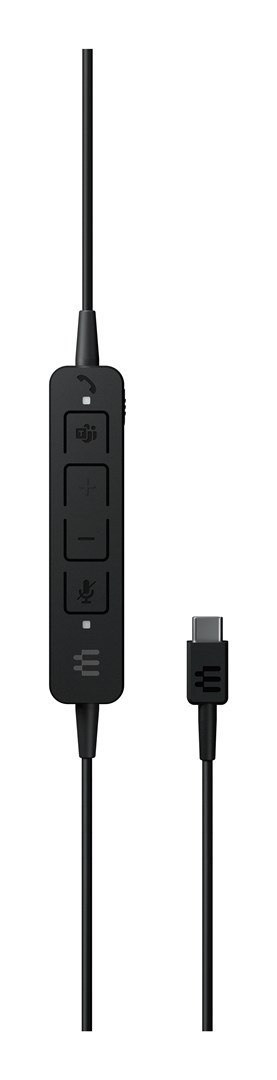 EPOS ADAPT 160T ANC USB-C Ohraufliegendes, binaurales USB-C-Headset mit ANC, kabelgebunden, MS Teams cert.