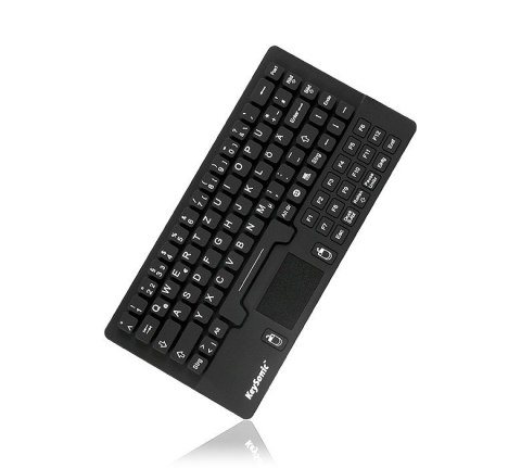 KeySonic KSK-5031IN (DE) klawiatura Uniwersalne USB QWERTZ Niemiecki Czarny