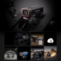 Kamera sportowa wideorejestrator 4K na kierownicę motocykla AKY-710S - czarna