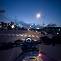 Kamera sportowa wideorejestrator 4K na kierownicę motocykla AKY-710S - czarna