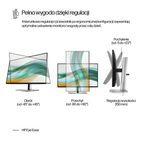 23,8-calowy monitor HP seria 5 Pro FHD - 524pf