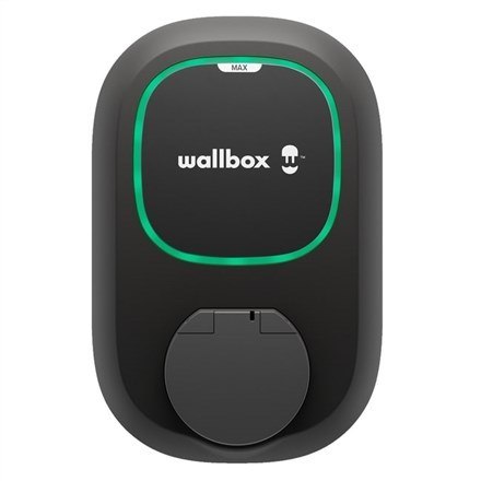Gniazdo Wallbox Pulsar MAX 22 kW Wi-Fi, Bluetooth Czarny