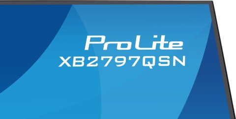 Iiyama ProLite XB2797QSN-B1 monitor komputerowy 68,6 cm (27") 2560 x 1440 px Quad HD LCD Czarny