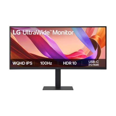 LG 34U650A-B monitor komputerowy 86,4 cm (34") 3440 x 1440 px Wide Quad HD LCD Czarny