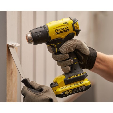Stanley FATMAX SFMCE530B-XJ opalarka Pistolet na gorące powietrze 510 °C Czarny, Żółty