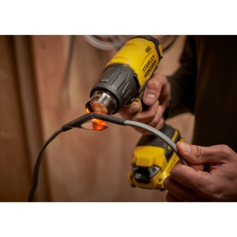 Stanley FATMAX SFMCE530B-XJ opalarka Pistolet na gorące powietrze 510 °C Czarny, Żółty