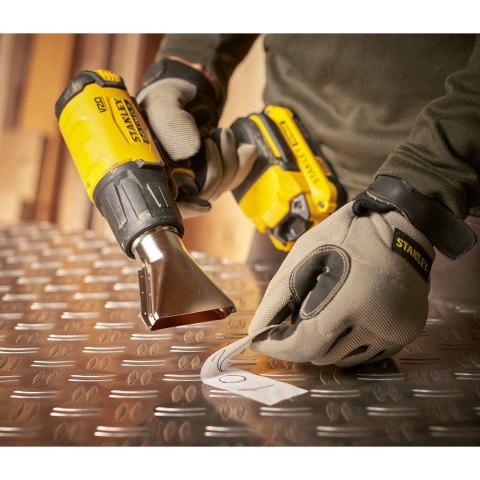 Stanley FATMAX SFMCE530B-XJ opalarka Pistolet na gorące powietrze 510 °C Czarny, Żółty