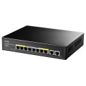Switch CUDY GS1010PE 8-Port Gigabit PoE+ 120W 2xGbE Uplink