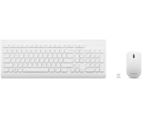 Lenovo | Bezprzewodowa klawiatura i mysz Combo | 510 | Biały | Kombinacja klawiatury i myszy | Łączność bezprzewodowa 2,4 GHz pr