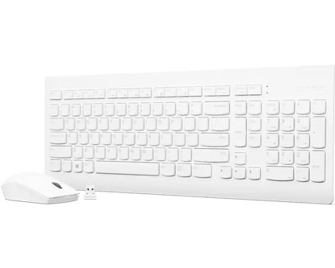 Lenovo | Bezprzewodowa klawiatura i mysz Combo | 510 | Biały | Kombinacja klawiatury i myszy | Łączność bezprzewodowa 2,4 GHz pr