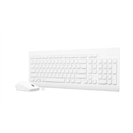 Lenovo | Bezprzewodowa klawiatura i mysz Combo | 510 | Biały | Kombinacja klawiatury i myszy | Łączność bezprzewodowa 2,4 GHz pr