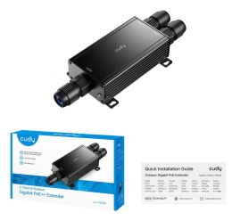 PoE++ Cudy Extender Outdoor Waterproof 2-Channel Gigabit