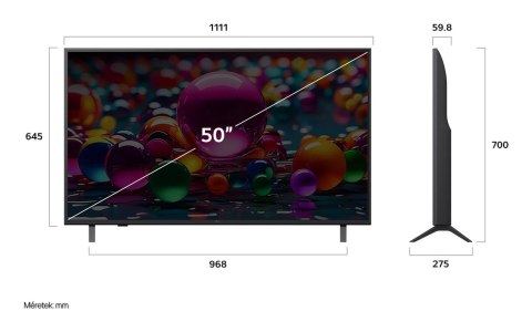 LG 50UA73003LA Telewizor 127 cm (50")