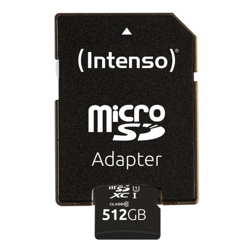 Intenso microSD 512GB UHS-I Perf CL10| Performance Klasa 10