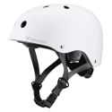 Kask rowerowy BMX hulajnoga lekki 54-58 cm - biały