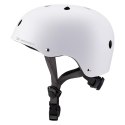 Kask rowerowy BMX hulajnoga lekki 54-58 cm - biały