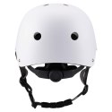 Kask rowerowy BMX hulajnoga lekki 54-58 cm - biały