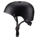 Kask rowerowy BMX hulajnoga lekki 54-58 cm - czarny
