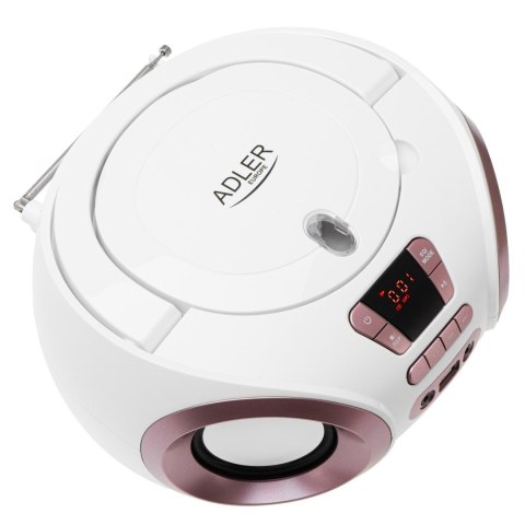 Odtwarzacz CD/MP3 (boombox) ADLER AD 1181wc