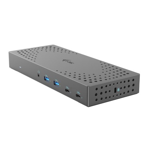 I-tec CATRIPLE4KDOCKPD2 stacja dokująca Przewodowa USB 3.2 Gen 2 (3.1 Gen 2) Type-C Szary